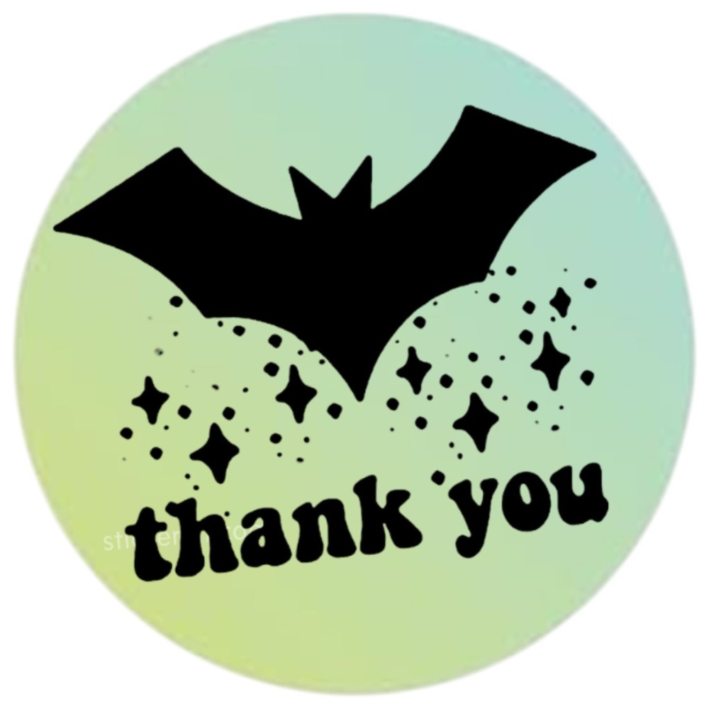 Spooky Small Business Thank You Stickers, Packaging Stickers, Thank You Stickers - Picture 8 of 13